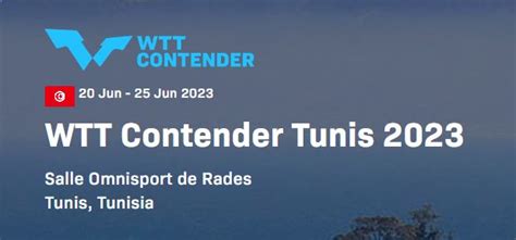 wtt contender tunis 2023